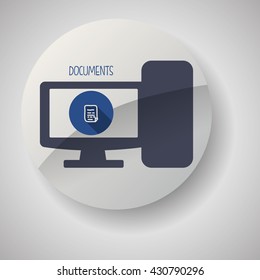 technology design. gadget icon. Isolated illustration , vector