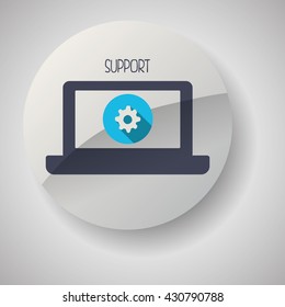 technology design. gadget icon. Isolated illustration , vector