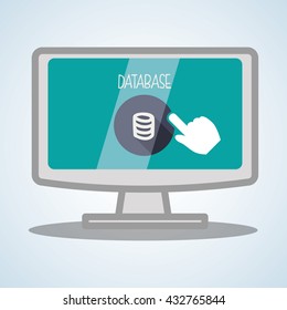technology design. gadget icon. Isolated illustration , vector
