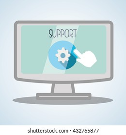 technology design. gadget icon. Isolated illustration , vector