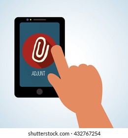 technology design. gadget icon. Isolated illustration , vector