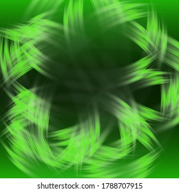 
Líneas de diseño de tecnología formas fondo abstracto tonos verdes