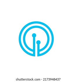 technology design logo vctor ilustration