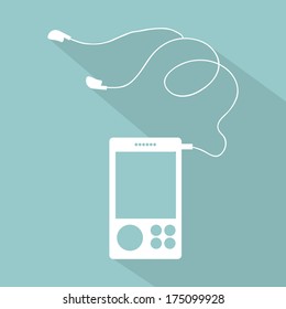 technology design over blue background vector illustration