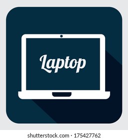technology design over blue   background vector illustration