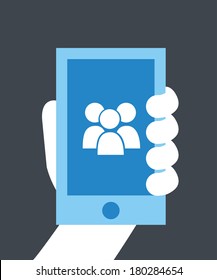 technology design over  gray  background vector illustration