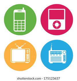 technology design over white background vector illustration 