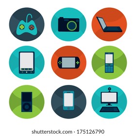 technology design over white background vector illustration