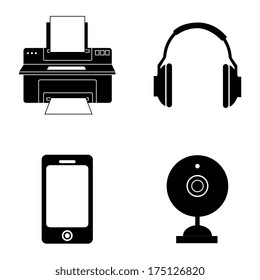 technology design over white  background vector illustration