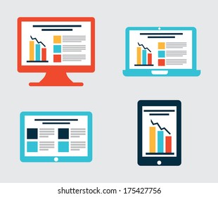 technology design over white   background vector illustration