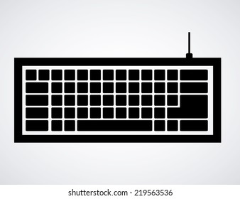 Technology design over white background, vector illustration
