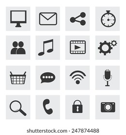 Technology design over white background ,vector illustration.