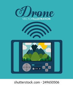 Technology design over white background, vector illustration.