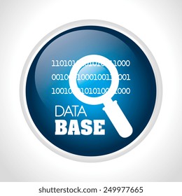 Technology design over white background, vector illustration.