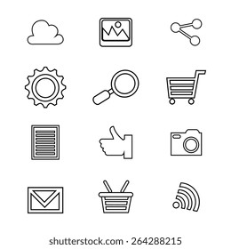 Technology design over white background, vector illustration.