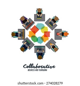 Technology design over white background, vector illustration