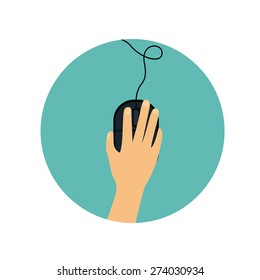 Technology design over white background, vector illustration