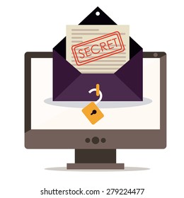 Technology design over white background, vector illustration