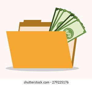 Technology design over white background, vector illustration