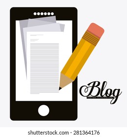 Technology design over white background, vector illustration