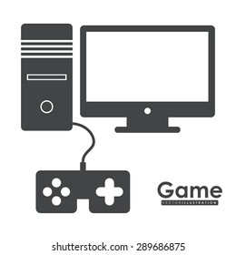 Technology design over white background, vector illustration