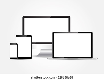 3,729 Multi screen mockup Images, Stock Photos & Vectors | Shutterstock