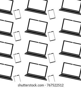 technology device laptop computer and mobile pattern image