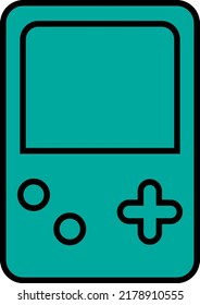 Technology device tetris, illustration, vector on a white background.