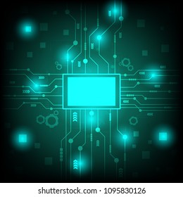 technology digital abstract background with modern network concept