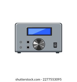 technology digital amplifier cartoon. technology digital amplifier sign. isolated symbol vector illustration