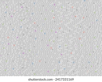 Technology digital background with binary code, matrix background. Vector illustration