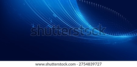 Technology digital data flow background, modern tech banner, corporate business concept, for presentation business or tech event poster EPS 10