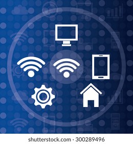 Technology digital design, vector illustration eps 10.