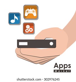 Technology digital design, vector illustration eps 10