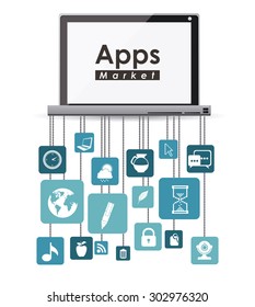 Technology digital design, vector illustration eps 10