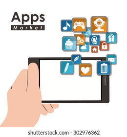 Technology digital design, vector illustration eps 10