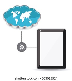 Technology digital design, vector illustration eps 10