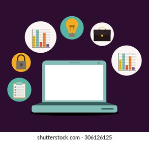 Technology digital design, vector illustration eps 10
