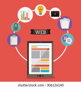 Technology digital design, vector illustration eps 10