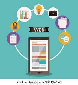 Technology digital design, vector illustration eps 10