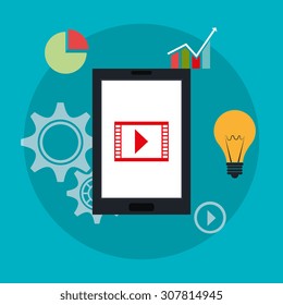 Technology digital design, vector illustration eps 10.