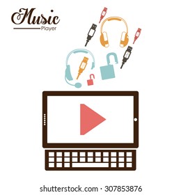 Technology digital design, vector illustration eps 10