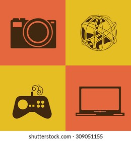 Technology digital design, vector illustration eps 10