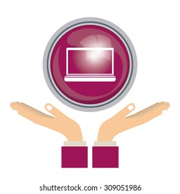 Technology digital design, vector illustration eps 10