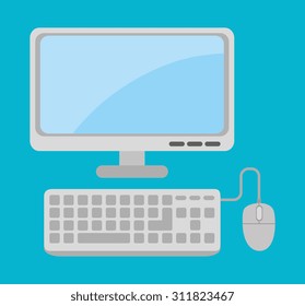 Technology digital design, vector illustration eps 10.