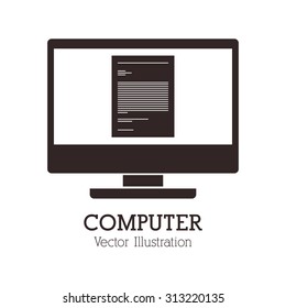 Technology digital design, vector illustration eps 10