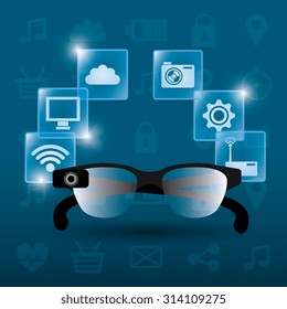 Technology digital design, vector illustration eps 10.