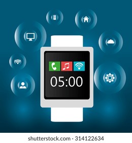 Technology digital design, vector illustration eps 10.