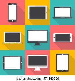 Technology Digital Device Icon Vector Concept