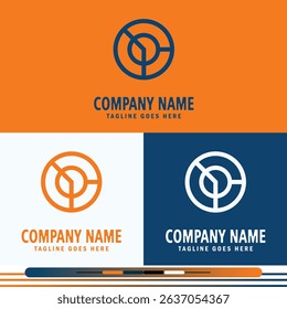 Technology, digital, factory, food and health logo designs with simple and attractive shapes are suitable for adding company characteristics, etc.